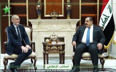 السامرائي يستقبل السفير البريطاني في بغداد لبحث التعاون الثنائي وتحديات المنطقة