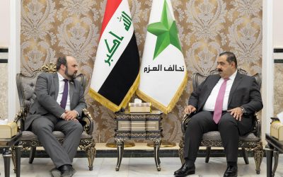 السامرائي يستقبل السفير التشيكي في سامراء ويبحث معه تعزيز العلاقات الثنائية